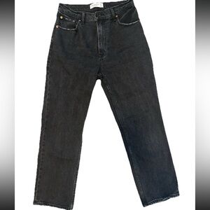 Abercrombie & Fitch Straight Leg Jeans Size 27 Black